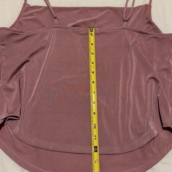 NWOT Wild Fable Cowl Neck Spaghetti Strap Tank Top in Rose Color Size L - Picture 12 of 14